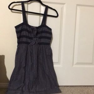 Forever 21 navy blue tea dress